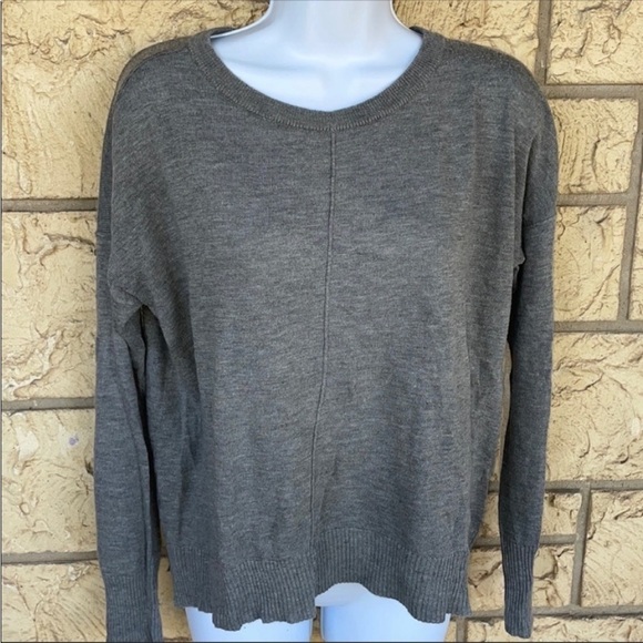 Forever 21 Gray Comfy Cozy Sweater Tin Size Small Oversized Fit Size Small - Picture 1 of 11